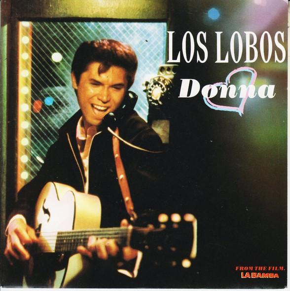 

7inch Record LOS LOBOS Donna LASH16 London Records 1987 UK Rock Used