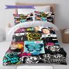 Name Custom blink-182 Pattern Bedding Set Quilt Cover Pillowcase Home Decor Gift (1 * duvet cover + 2 * pillowcase, without core)