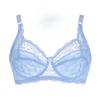 Wirefree Ultra Thin Sponge-Free Brassiere Thin Lace Breathable Bra Women's Sexy Underwear Plus Size