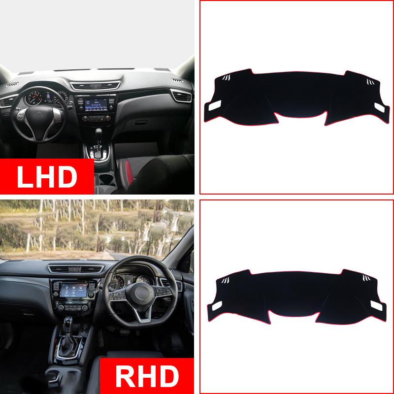 Car Dashboard Cover Mat Shade Cushion Pads Carpets Accessories For Nissan Qashqai J11 2014 2015 2016 2017 2018 2019 2020 LHD/RHD