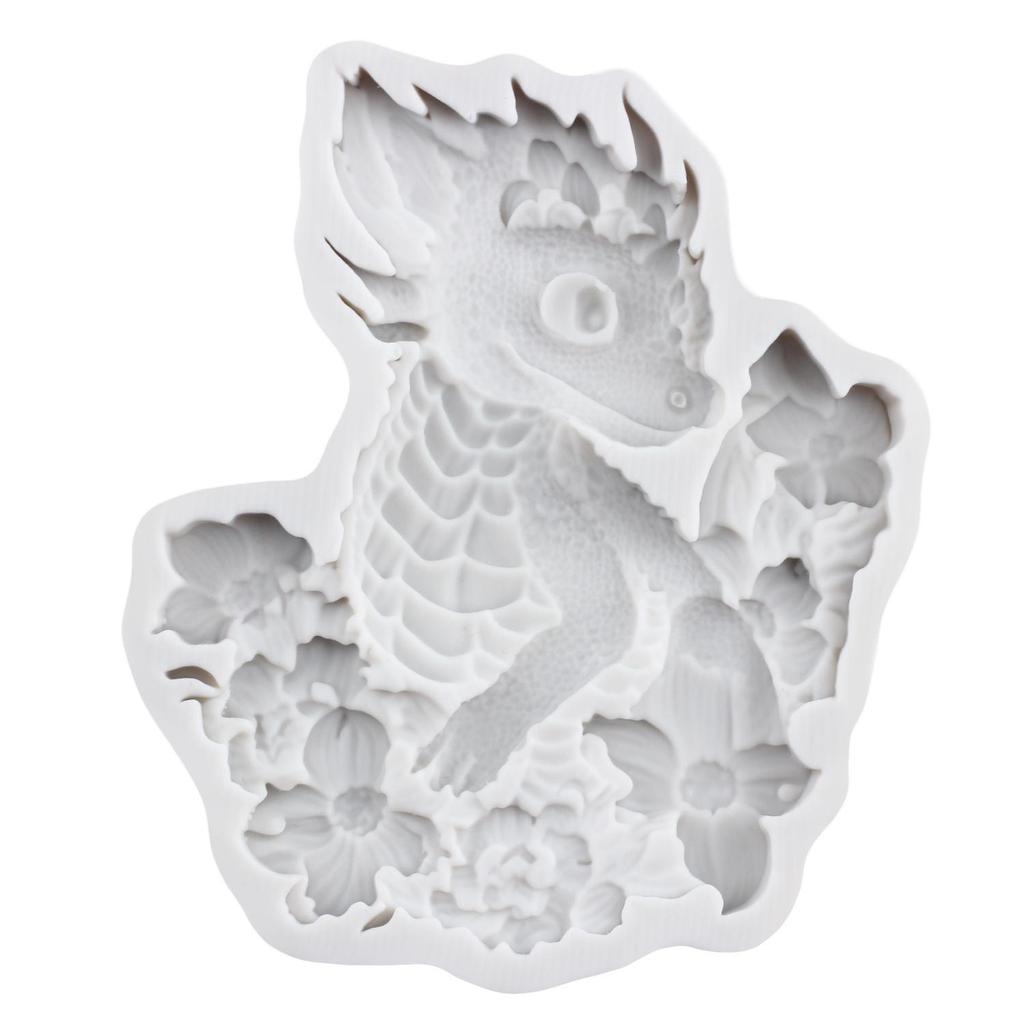 Dragon Silicone Molds Dragon Fondant Mold Cake Decorating Tools Cupcake Topper Candy Chocolate Gumpaste Mold