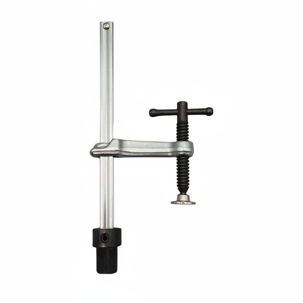 Abrazadera de Mesa de Trinquete Tipo Inserto Herramienta de Taller de Alta Resistencia para Banco de Trabajo, Soldadores