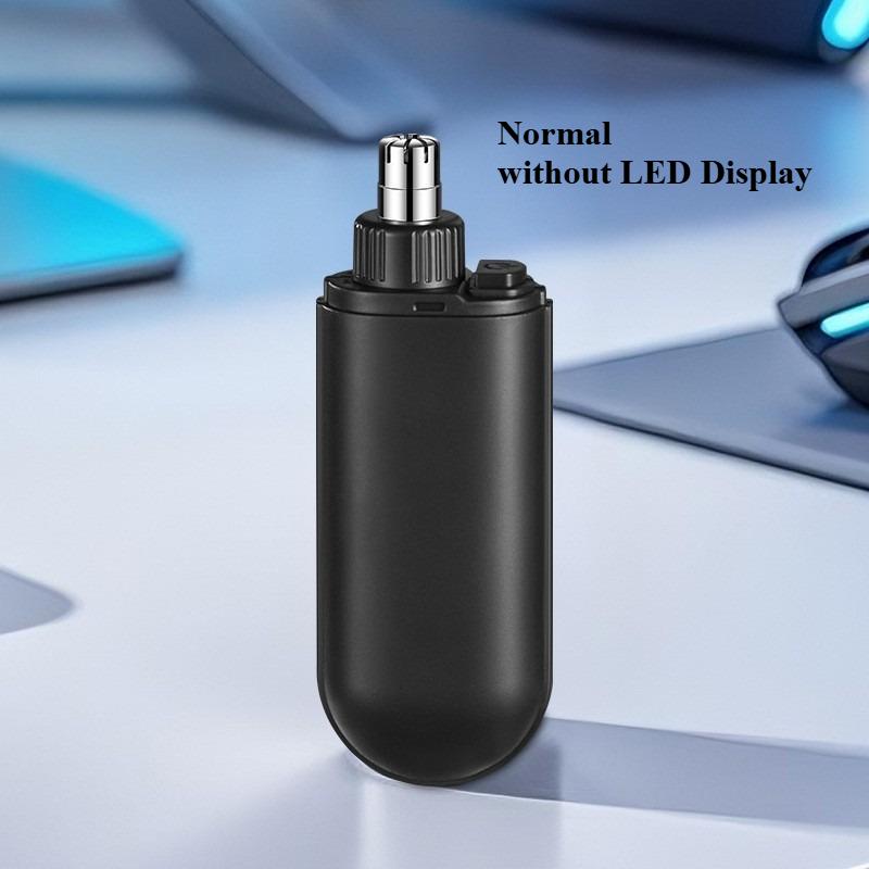 Suitable for Men, USB Charging Nose and Ear Hair Trimmer Portable Electric Nose Hair Clipper, Mini Compact Design, Quick Chargin