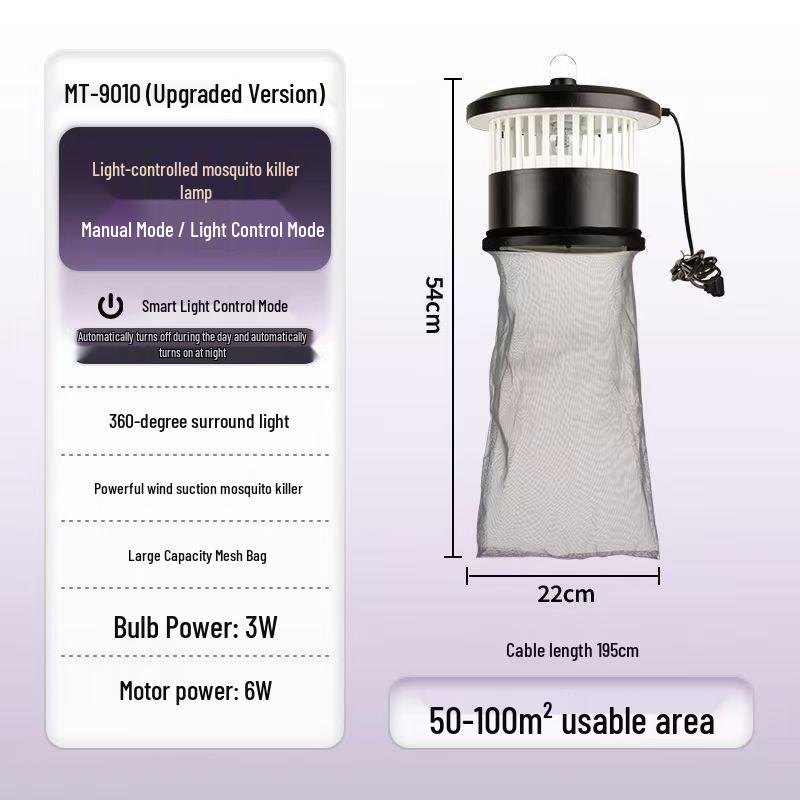 

Outdoor Photocatalytic Mosquito Killer Lamp for Farms, Pigsties, and Courtyards