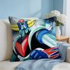 GGoldorak Anime Cool Cushion Cover Square Pillow Bedroom Sofa Leisure Comfort Living Room Home Decoration X