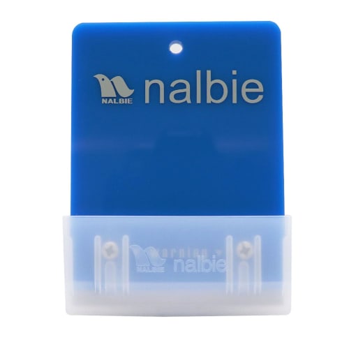 

Narby Professional Glass Scraper with Dual Blade Holder and Replaceable Blades, Blue, AAC-302