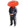 Adult Stuffed Mushroom Shape Hat Christmas Party Plush Hat Adult Carnivals Photography Hat Halloween Party Festival Hat