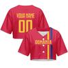 Custom Baseball Jersey Personalized Sports Shirt with Printed Number Design Athletic Mesh Fabric