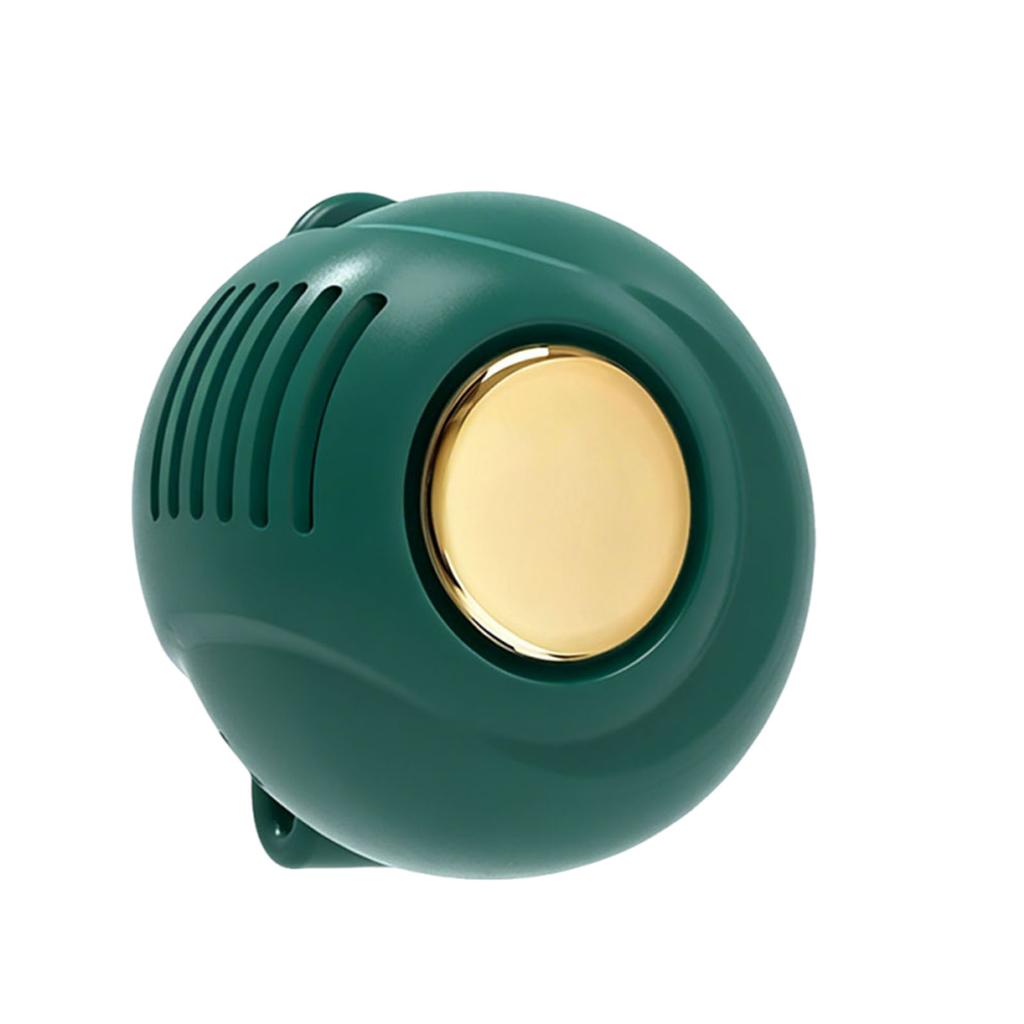 Portable Silent Fan Adjustable 3-Speed Mini Bladeless Electric Fan Waist Clip Whirlwind Fans for Outdoor Sporting