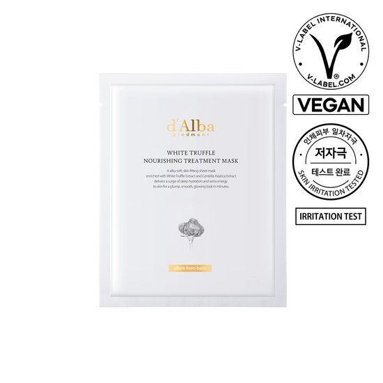 

d Alba Nourishing Treatment Mask 1 sheet