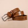 Men's First Layer Cowhide Belt Retro Belt Casual Versatile Belt Trendy Fashion Belt