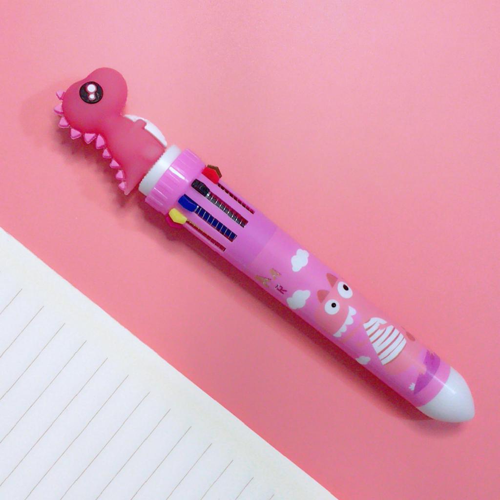 Creative Cartoon Multi-Color Ballpoint Pen for Students and Journals