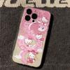 Hello Kitty Pink Snake Applies To Apple 11/11/11 Pro Mobile Phone Case 11/11 Cute 11 Anti-drop Wound