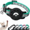 With Bells Cat Collar Safety Buckle Adjustable For Airtag Case Reflective Strips Anti-Lost For Airtag Holder for AirTag