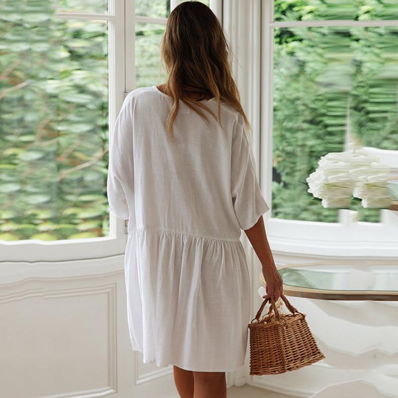 Europäisch-Amerikanischer Trendiger Rayon Bambus Übergröße Sonnenschutz Strand-Cardigan Bikini Cover-up für Frauen