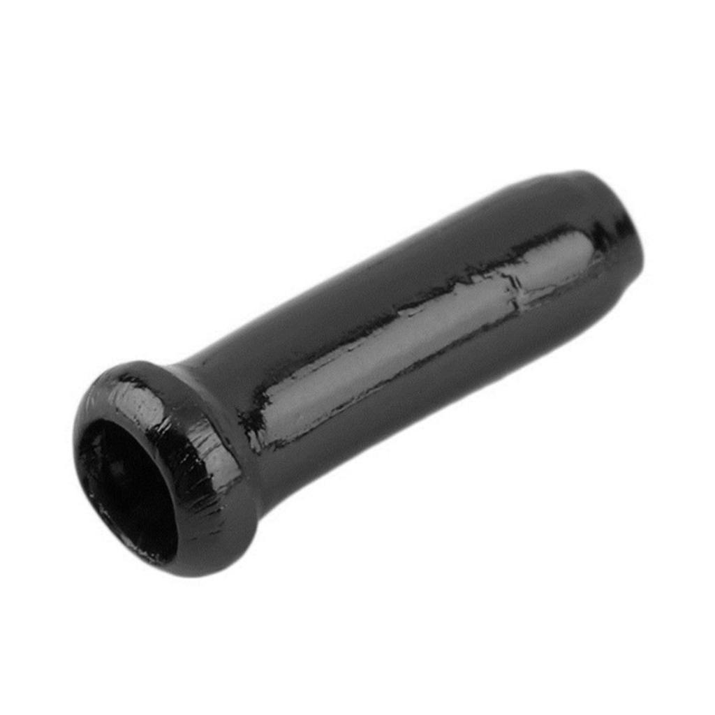 50 Pcs Road Bike Cable End Caps Aluminum Alloy Cable End Crimps Brake Shifter Cable End Tip Durable Shifter Cable Ends