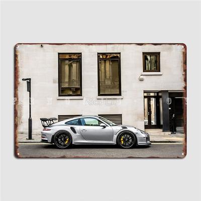 911 991 Gt3rs פלאק מתכת הדפסת פוסטרים פלאקים סלון פאב שלט פח פוסטרים