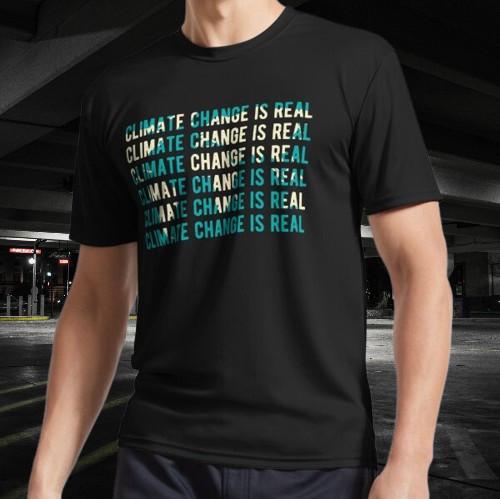 Klimawandel Bewusstsein Aktiv T-Shirt Lustig Größe Mode Amerikanisches T-Shirt