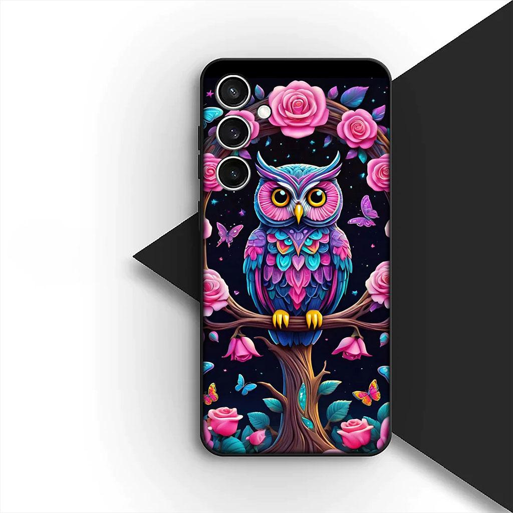 Cover Cartoon Eule Anime Handyhülle für Xiaomi Redmi 15 15C A4 A5 9A 9C NFC Note 9 8 9T 8T Hülle