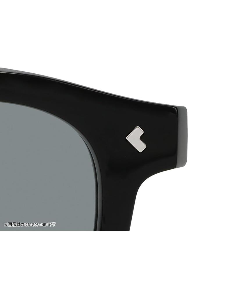 JOURNAL STANDARD Relume Sunglasses Colored Thick UV for for Unisex [Zoff] Boston-style (Black (Gradient) - ZN261G03_18E1) Lenses, Frame, Stylish,