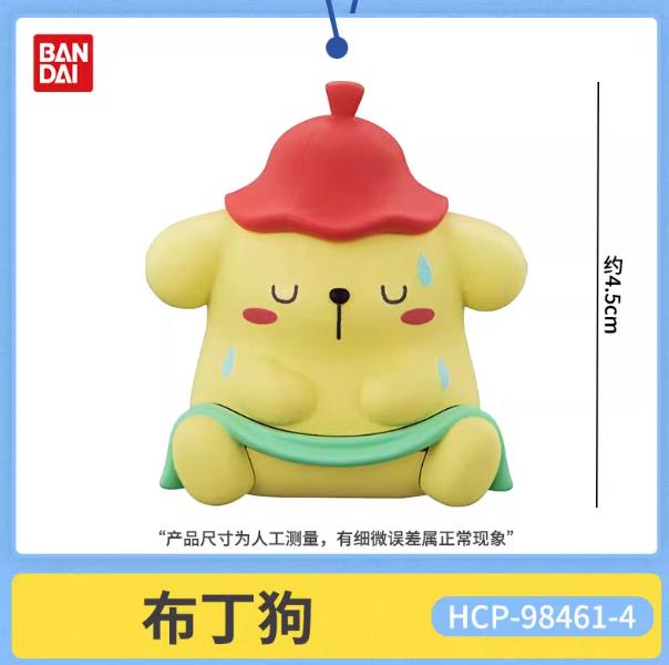 

Оригинал Bandai Гашапон Sanrio Сауна Украшение Милый Мини Собака Пудинг Кроличек Рыбка-клоун Крутой Пингвин Фигурка Подвижная Сочлененная Масштаб Детализированная