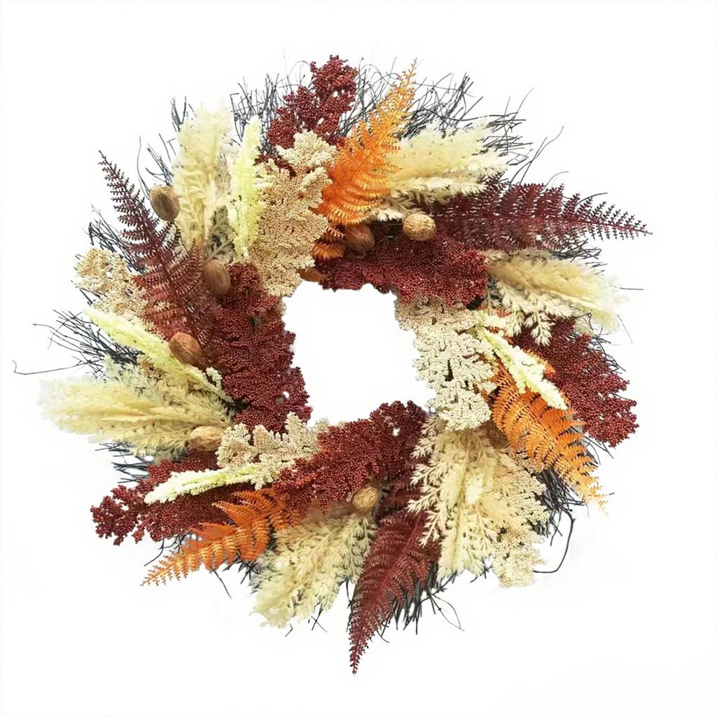 AutumnHarvest Festival Thanksgiving Wreaths, Home Decorations, Front Door Hangers, Staircase Hangers