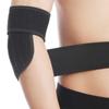 Elastic Elbow Support Brace Breathable Elbow Sleeve with Metal Spring Stabilizing Support for Basketball Sport Fitness