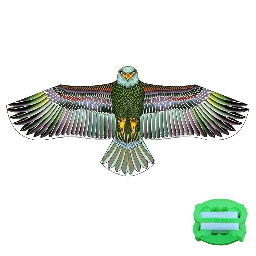 Weifang Realistic Eagle Kite with 30m Thread Board Sturdy Large Outdoor Kite Anti-Bird Scare Flying Toy for Kids Adults Outdoor