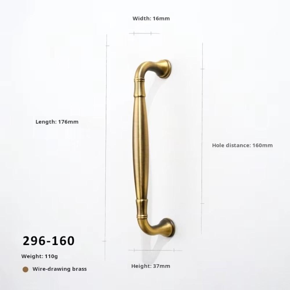 Zinc Alloy Cabinet Door Handles Antique Bronze Wardrobe Door Handles Furniture Hardware