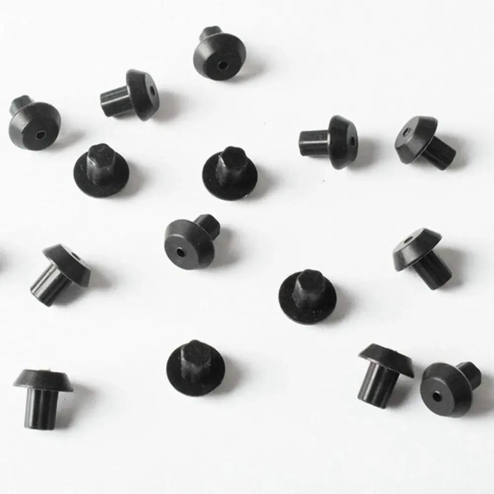 WB02T10461 Piedini in Gomma per Piano Cottura a Gas Compatibili Parti di Ricambio per Fornelli a Gas Piedino Griglia Bruciatore Accessori Cucina Piedino Bruciatore Nero