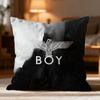 Beliebte B-BBOY LONDON Kissenhülle Weich Waschbar Kissenbezug Mehrzweck für Sofa Bett Reise Bürogebrauch