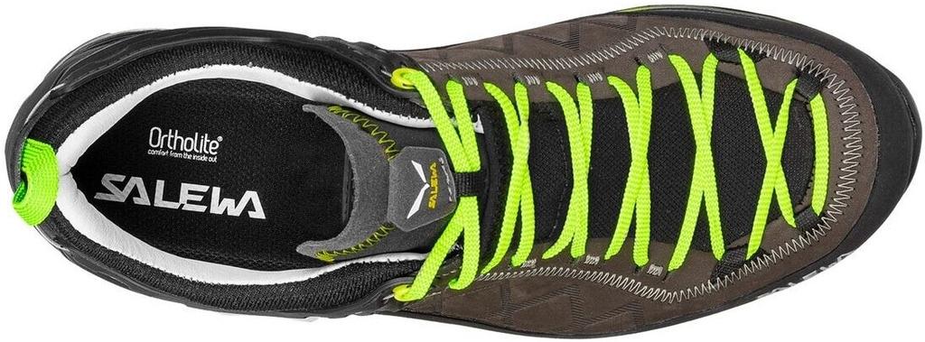 Обувь для треккинга Salewa Mountain Trainer 2 Leather (61357) smoked/fluo green