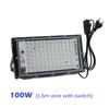 50W 100W Led UV Floodlight Ultraviolet Stage Lamp  LED Stage Blacklight Waterproof Disco Party Stage Backlight
