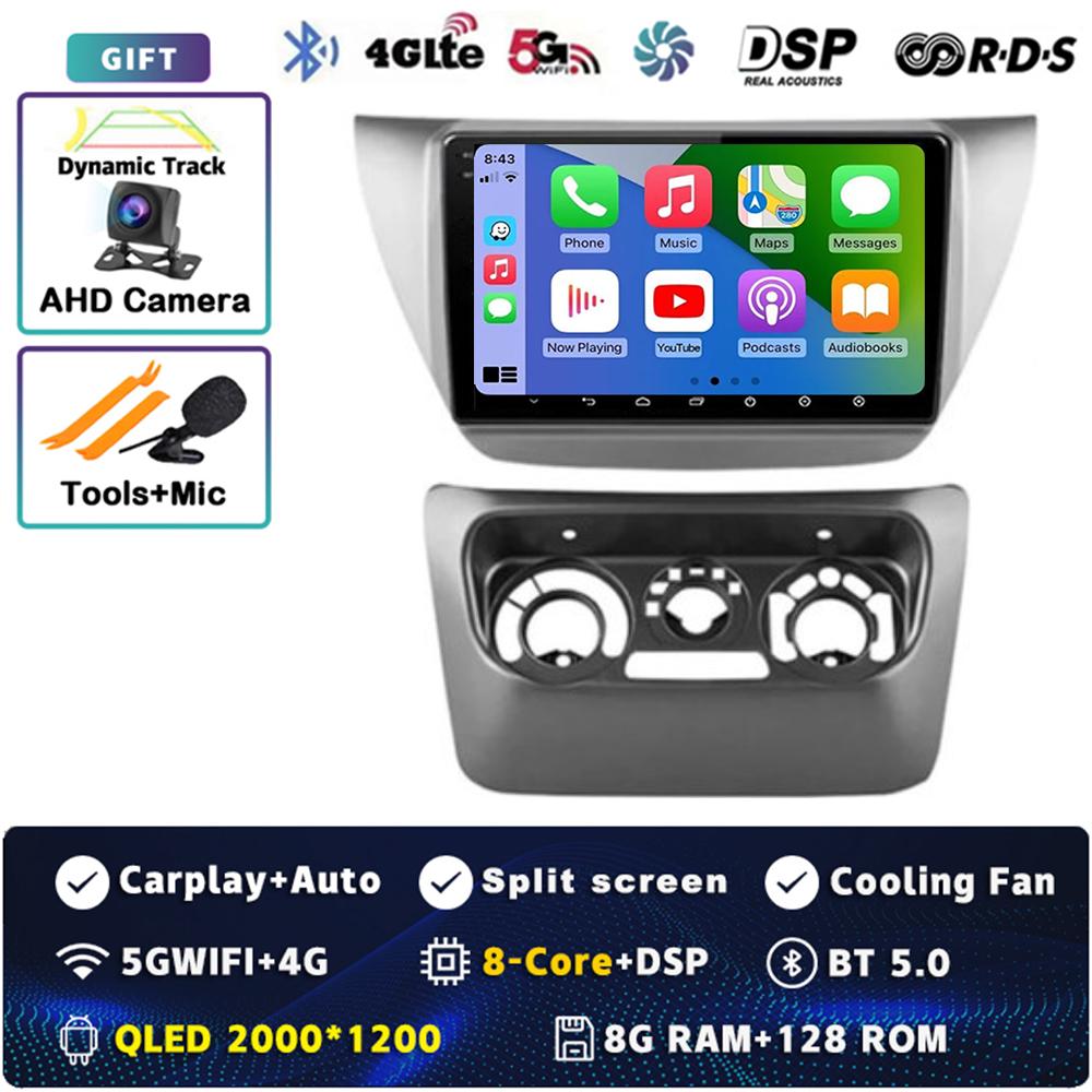 Android 14 Carplay Car Radio For Mitsubishi Lancer 9 CS 2000 - 2010 Multimedia Video Player Navigation GPS Stereo 2Din Head Unit