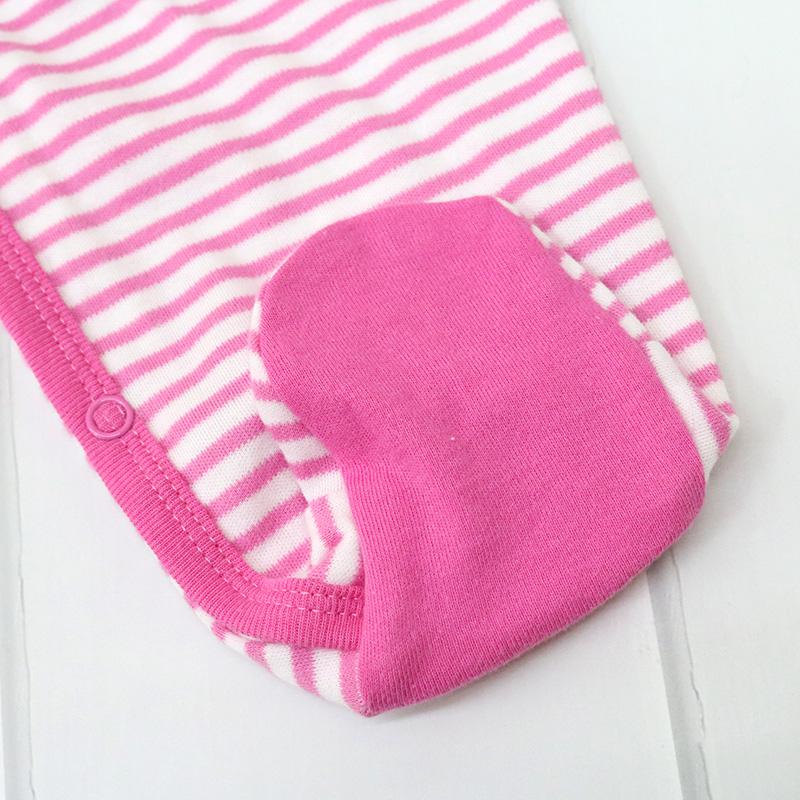 Neugeborene Mädchen Kleinkind Kleidung Samt Gestreift Knopf Winter Frühling Einteiler Kind Langarm Oder Kurzarm Kindermode Bekleidung