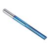 ZDZCYS17DL 10Pcs Cemented Carbide 3.175mm Handle 2Flute Straight Milling Cutter Blue