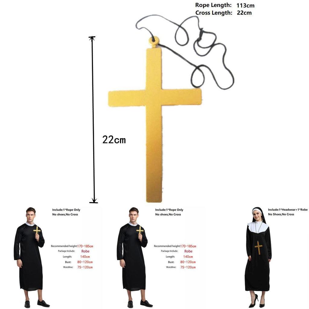 Captivating Priest Costume Robe With Classic Godfather Style For Memorable Halloween Celebrations