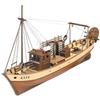 Houten model - mare nostrum - vissersboot - costa brava - ambacht - jongen - 15 jaar