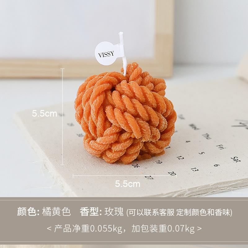 

Свеча с ароматом в форме клубка пряжи Аромат для дома Подарок Подарок на день рождения