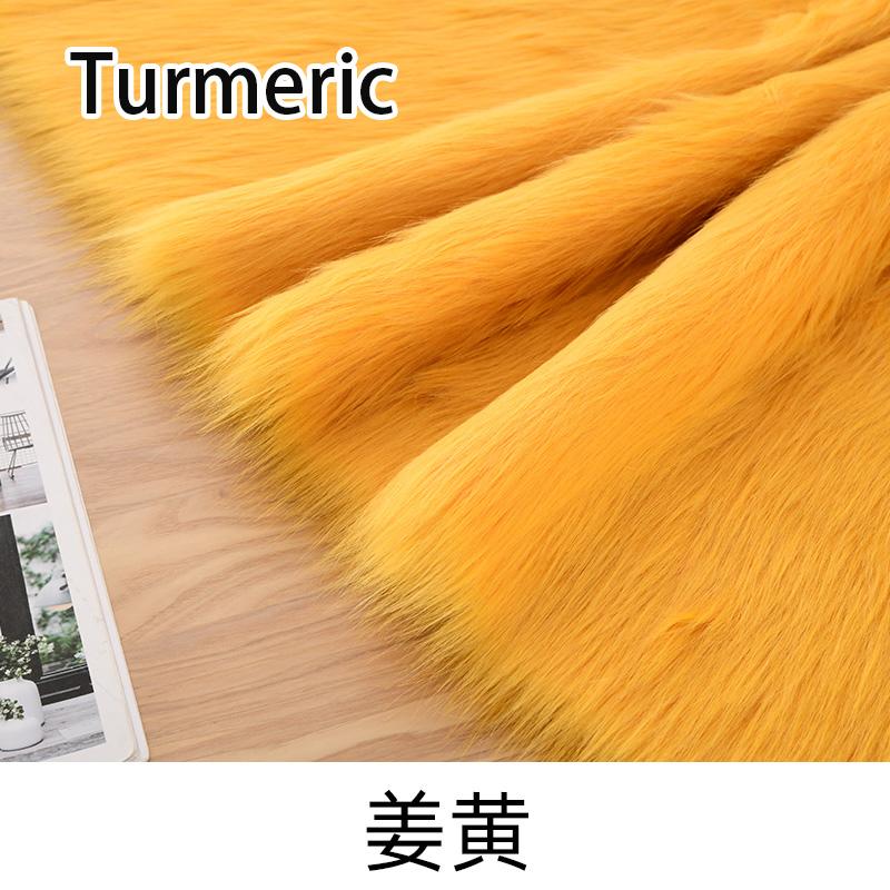 5cm Wool Length 180cm Wide High-grade Imitation Fox Hair Plush Fabric Carpet Fur Clothing Animal Fursuit Hair DIY Sewing Fabric