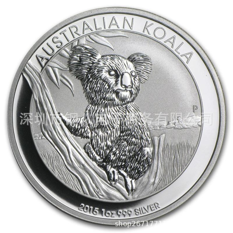Australian Koala Kangaroo, Animal Commemorative Coin, Commemorative Medal, Christmas Gift, Stocking Stuffers