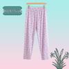 Pantaloni Pigiama in Cotone Taglie Forti da Donna - Sottili, Larghi, Casual Estivi per Mamme Anziane