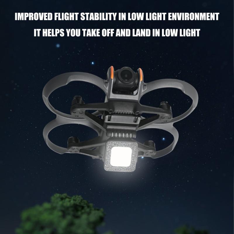 Avata2 Drone'lar İçin Yüksek Parlaklıkta LED Flaşör Işığı, Gece Uçuş Güvenliği İçin 3 Aydınlatma Modlu, Net Hava Fotoğrafçılığı