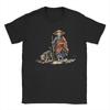 World Peace Monks Walk Peace  with Aloka Dog T Shirt Summer  Hip Hop TShirts Unisex Cotton Comfortable Plus Size Top Tees Gift