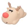 Nursery Night Light Cute Reindeer 3 Level Brightness Dimmable 30min Timer USB Rechargeable Silicone