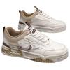 Niche Versatile Height-Increasing White High-Top Sneakers for Men - Trendy Casual Sports Shoes for Spring, Summer, and Autumn.