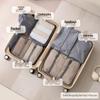 Travel Organizer Set: Separate Bags for Clothes and Underwear, Suitcase and Maternity Packing Solution.