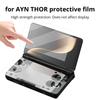 For AYN THOR Tempered Glass Screen Protector Scratch-resistant Film Dual Screen HD Glass Screen Protector Game Accessories
