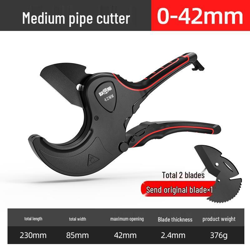 

Профессиональный резак для PPR ПВХ труб: Быстрые ножницы для резки труб для воды и горячей пайки 75MM Small