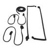 5 PCS Car Weatherstrip Seals Kit Left Right Door Roof Trunk Weatherstrip Gasket Seal RR7002 Replacement for Firebird